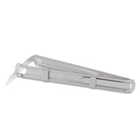 Premium Two-piece Paper Fasteners, 1" Capacity, 2.75" Center To Center, Silver, 100-box