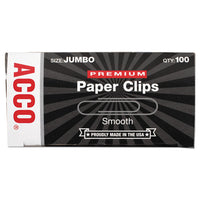 Paper Clips, Jumbo, Silver, 1,000-pack
