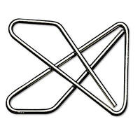 Ideal Clamps, Small (no. 2), Silver, 50-box