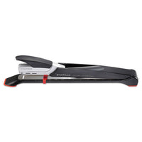 Long Reach Stapler, 25-sheet Capacity, 12" Throat, Black-silver