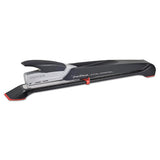 Long Reach Stapler, 25-sheet Capacity, 12" Throat, Black-silver