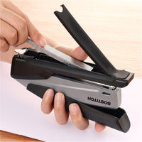 Ecostapler Spring-powered Desktop Stapler, 20-sheet Capacity, Black-gray