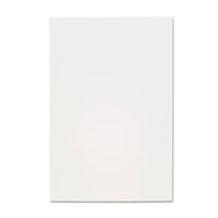 Foam Board, Cfc-free Polystyrene, 20 X 30, White Surface And Core, 25/carton