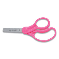 For Kids Scissors, Blunt Tip, 5" Long, 1.75" Cut Length, Assorted Bent Handles, 6-pack