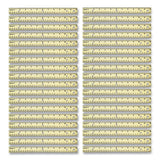 Three-hole Punched Wood Ruler, Standard-metric, 12" (30 Cm) Long, Natural Wood, 36-box