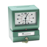 Model 150 Analog Automatic Print Time Clock With Month-date-1-12 Hours-minutes