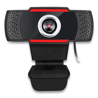 Cybertrack H3 720p Hd Usb Webcam With Microphone, 1280 Pixels X 720 Pixels, 1.3 Mpixels, Black