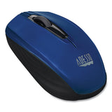 Imouse S50 Wireless Mini Mouse, 2.4 Ghz Frequency-33 Ft Wireless Range, Left-right Hand Use, Blue