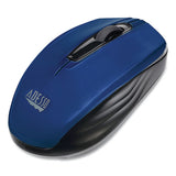 Imouse S50 Wireless Mini Mouse, 2.4 Ghz Frequency-33 Ft Wireless Range, Left-right Hand Use, Blue