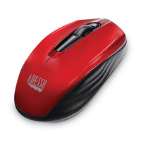 Imouse S50 Wireless Mini Mouse, 2.4 Ghz Frequency-33 Ft Wireless Range, Left-right Hand Use, Red