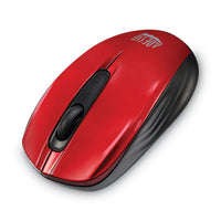 Imouse S50 Wireless Mini Mouse, 2.4 Ghz Frequency-33 Ft Wireless Range, Left-right Hand Use, Red