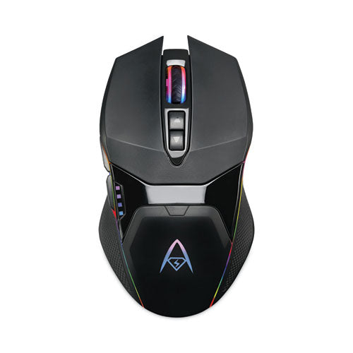 Imouse X50 Series Gaming Mouse With Charging Cradle, 2.4 Ghz Frequency-33 Ft Wireless Range, Left-right Hand Use, Black