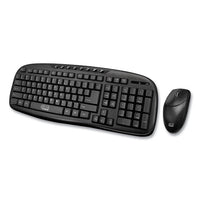 Wkb1330cb Wireless Desktop Keyboard And Mouse Combo, 2.4 Ghz Frequency-30 Ft Wireless Range, Black