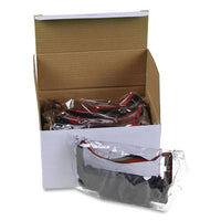 2451 Cash Register Ribbon, Black-red, 6-box