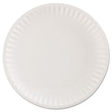 Gold Label Coated Paper Plates, 9" Dia, White, 100-pack, 10 Packs-carton