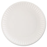 Paper Plates, 9" Diameter, White, 100-pack