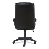Alera Brosna Series Mid-back Task Chair, Supports Up To 250 Lb, 18.15" To 21.77 Seat Height, Black Seat-back, Black Base