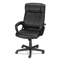 Alera Dalibor Series Manager Chair, Supports Up To 250 Lb, 17.5" To 21.3" Seat  Height, Black Seat-back, Black Base