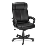 Alera Dalibor Series Manager Chair, Supports Up To 250 Lb, 17.5" To 21.3" Seat  Height, Black Seat-back, Black Base