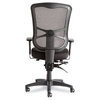 Alera Elusion Series Mesh High-back Multifunction Chair, Supports Up To 275 Lbs, Black Seat-black Back, Black Base