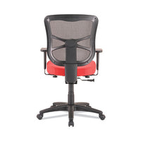 Alera Elusion Series Mesh Mid-back Swivel-tilt Chair, Supports Up To 275 Lb, 17.9" To 21.8" Seat Height, Red