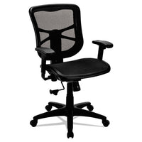 Alera Elusion Series Mesh Mid-back Swivel-tilt Chair, Supports Up To 275 Lb, 17.9" To 21.8" Seat Height, Red