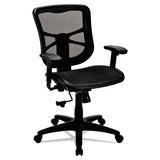 Alera Elusion Series Mesh Mid-back Swivel-tilt Chair, Supports Up To 275 Lb, 17.9" To 21.8" Seat Height, Gray Seat