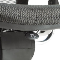 Alera Eq Series Ergonomic Multifunction Mid-back Mesh Chair, Supports Up To 250 Lbs., Black Seat-black Back, Aluminum Base