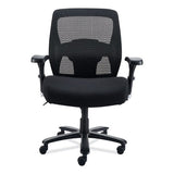 Alera Faseny Series Big And Tall Manager Chair, Supports Up To 400 Lbs, 17.48" To 21.73" Seat Height, Black Seat-back-base