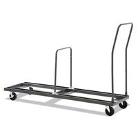 Chair And Table Cart, 20.86w X 50.78 To 72.04d, Black