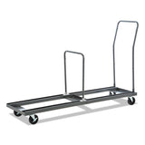 Chair And Table Cart, 20.86w X 50.78 To 72.04d, Black