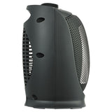 Ceramic Heater, 7 1-8"w X 5 7-8"d X 8 3-4"h, Black