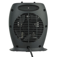 Ceramic Heater, 7 1-8"w X 5 7-8"d X 8 3-4"h, Black