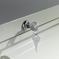 Lateral File, 2 Legal-letter-size File Drawers, Light Gray, 30" X 18" X 28"
