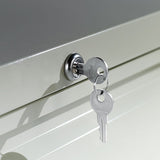 Lateral File, 2 Legal-letter-size File Drawers, Light Gray, 36" X 18" X 28"