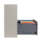 Lateral File, 3 Legal-letter-a4-a5-size File Drawers, Putty, 36" X 18" X 39.5"