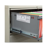 Lateral File, 5 Legal-letter-a4-a5-size File Drawers, Putty, 36" X 18" X 64.25"
