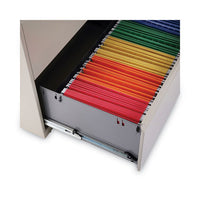 Lateral File, 5 Legal-letter-a4-a5-size File Drawers, Putty, 36" X 18" X 64.25"