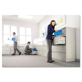 Lateral File, 2 Legal-letter-size File Drawers, Light Gray, 42" X 18" X 28"