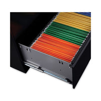 Lateral File, 3 Legal-letter-a4-a5-size File Drawers, Black, 42" X 18" X 39.5"