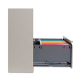 Lateral File, 3 Legal-letter-a4-a5-size File Drawers, Putty, 42" X 18" X 39.5"