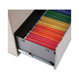 Lateral File, 5 Legal-letter-a4-a5-size File Drawers, Putty, 42" X 18" X 64.25"