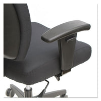 Alera Wrigley Series High Performance Mid-back Synchro-tilt Task Chair, Supports Up To 275 Lbs, Black Seat-back, Black Base