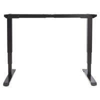 Adaptivergo 3-stage Electric Table Base W-memory Controls, 25" To 50.7", Black