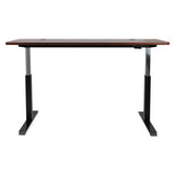 Adaptivergo Pneumatic Height-adjustable Table Base, 26.18" To 39.57", Black