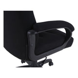 Alera Kesson Series High-back Office Chair, Supports Up To 300 Lbs., Black Seat-black Back, Black Base