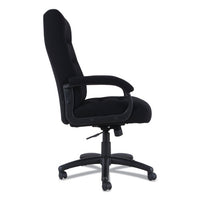 Alera Kesson Series High-back Office Chair, Supports Up To 300 Lbs., Black Seat-black Back, Black Base