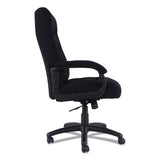 Alera Kesson Series High-back Office Chair, Supports Up To 300 Lbs., Black Seat-black Back, Black Base