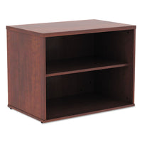 Alera Open Office Low Storage Cabinet Credenza, 29 1-2 X 19 1-8x 22 7-8, Cherry