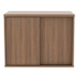 Alera Open Office Low Storage Cabinet Credenza, 29 1-2 X 19 1-8x 22 7-8, Walnut